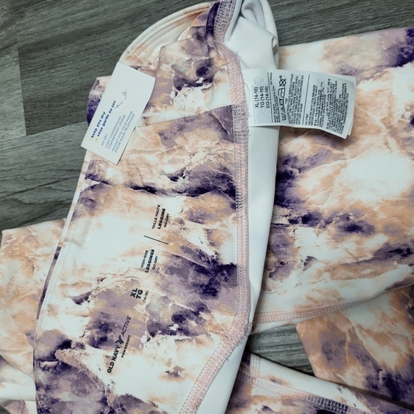 Old NAVY - Active Power soft High rise Leggings - GIRLS US 16 - Picture 9 of 9